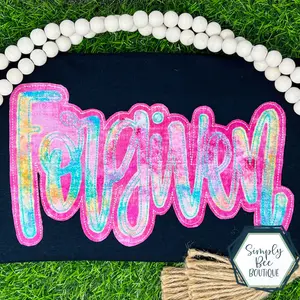 Forgiven Easter Embroidered Applique Tee