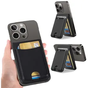 Magnetic Wallet Card Holder, for iPhone 17/26/15/14/13/12 Series, iPhone 17 Pro, RFID Blocking, Portable Electronics Accessories