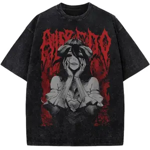 Albedo Graphic Shirt, Overlord Anime Vintage Shirt, Gift for Men, Gift for Women, Crew Neck T-shirt, Trending T-shirt