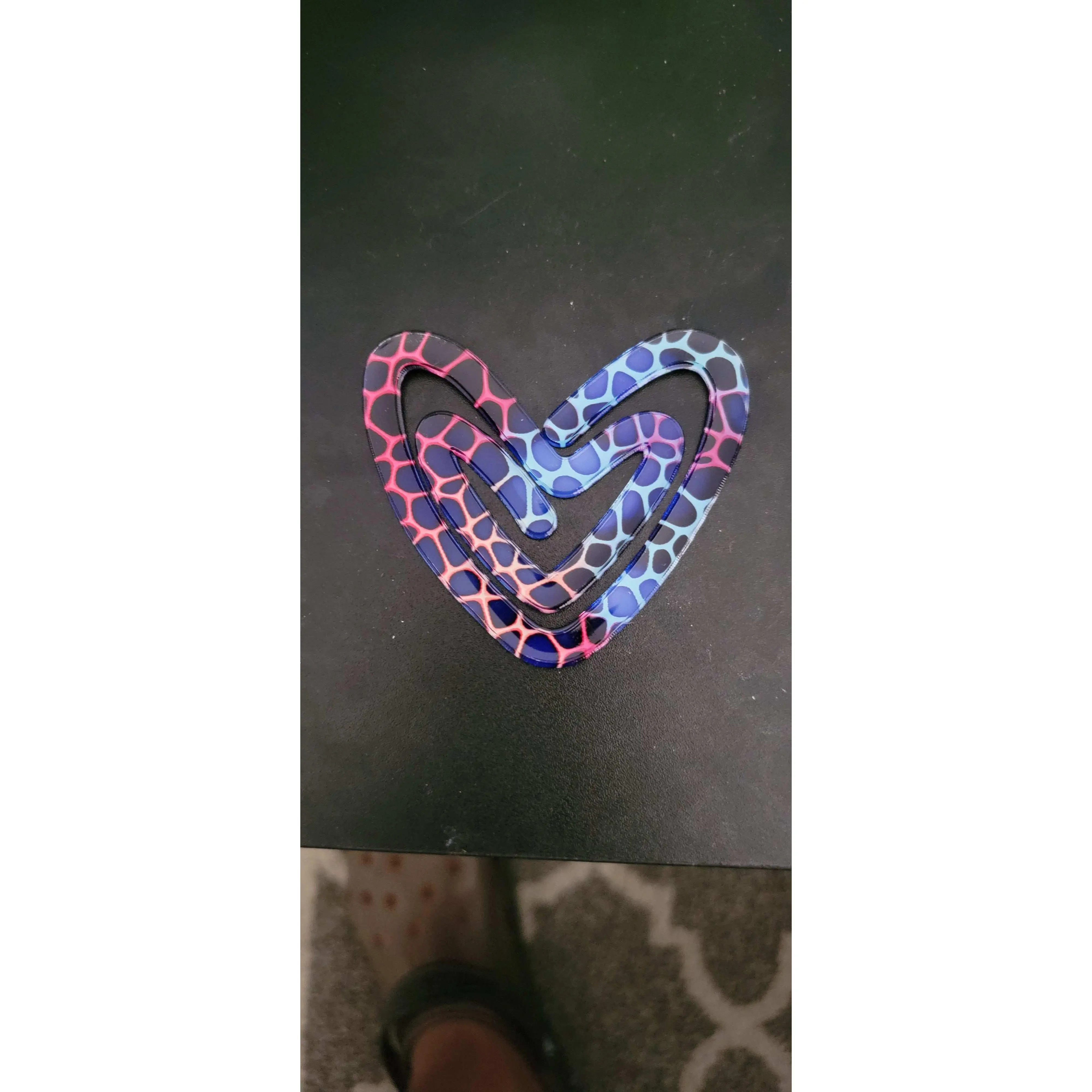 Charming Heart-Shaped Custom Paperclip Gift