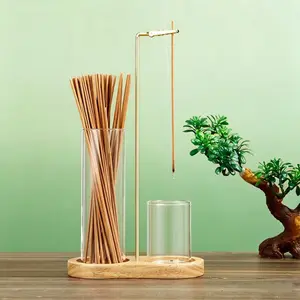 Creative Solid Wood Multi - functional Incense Burner Aromatherapy Stand Home Incense Holder for Hanging Incense Desktop Decoration Gift