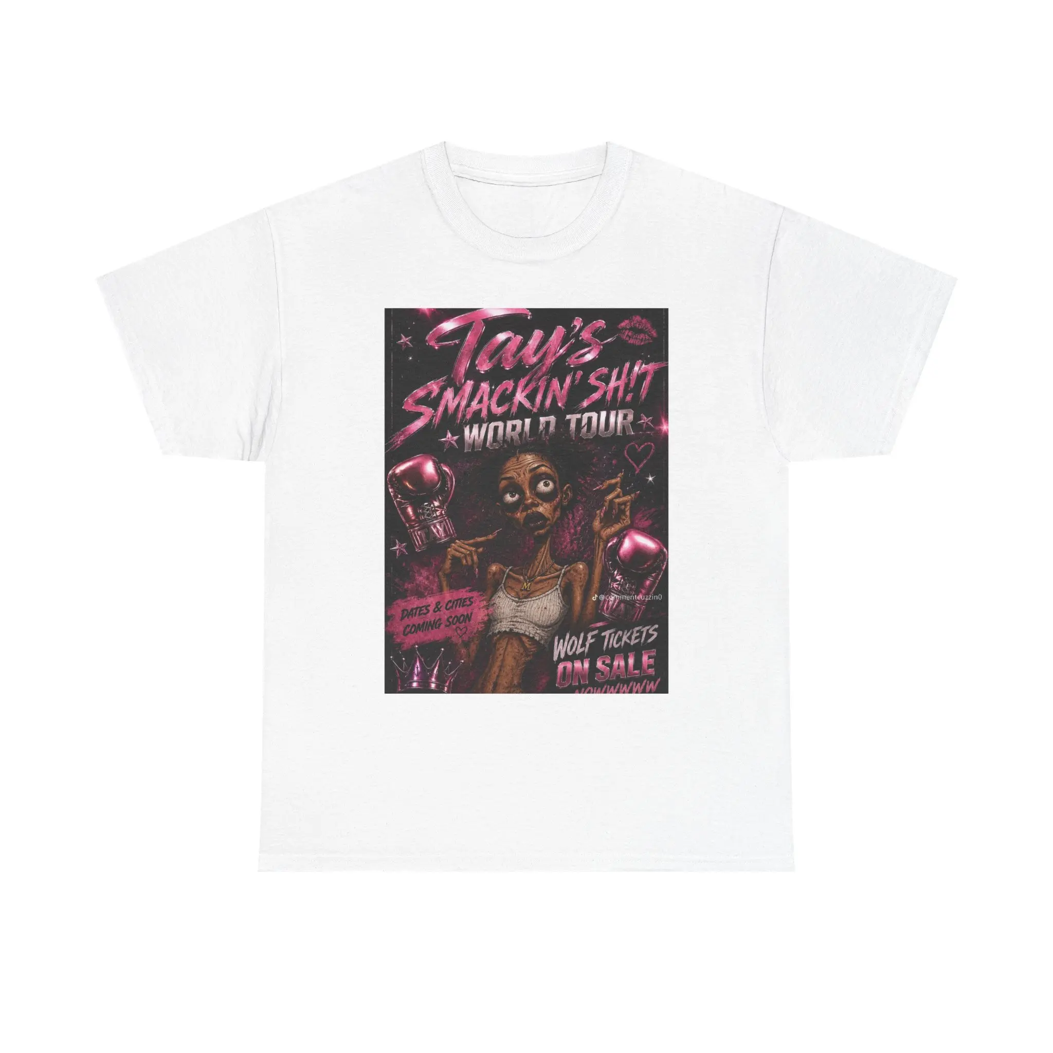 Tay's Smackin' Sh!t World Tour Tee | Tour Poster Graphic T-Shirt