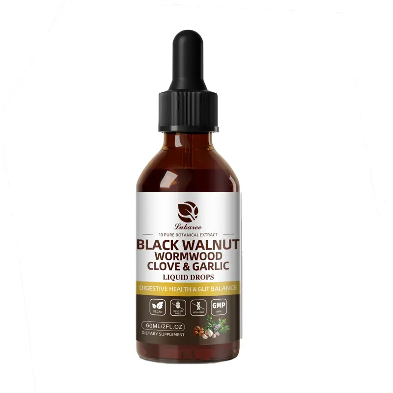 Parasite Cleanse Tincture/Extract-Wormwood, Black Walnut Hull, Clove, 2 fl oz