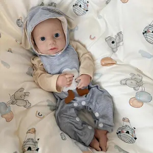 [Drink Wet System] Mayfair Reborn Doll 18Inch Full Body Silicone Baby Doll With Open Eyes Silicone Dolls Cute Silicone Baby Doll Newborn With Accessories For Kids 3+