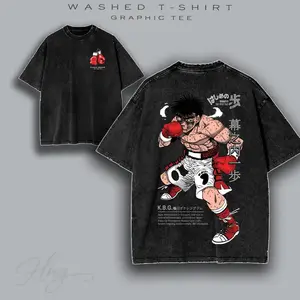 Dempsey Roll Origin Ippo Makunouchi K.B.G. T-Shirt | Hajime no Ippo Boxing Streetwear, Unisex Fit boys merch shirts men