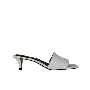 Michael Kors Merriam Kitten Sandals Optic White  40S5MMMS1L Women's