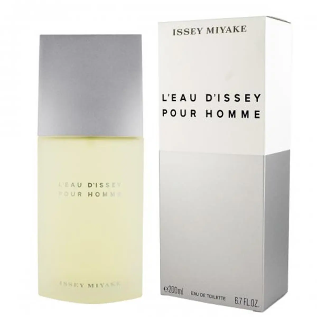 Issey Miyake L'eau d'Issey Pour Homme Eau de Toilette Spray, Citrus Woody Fragrance for Men with Yuzu, Reseda & Musk Notes, 6.7 fl oz