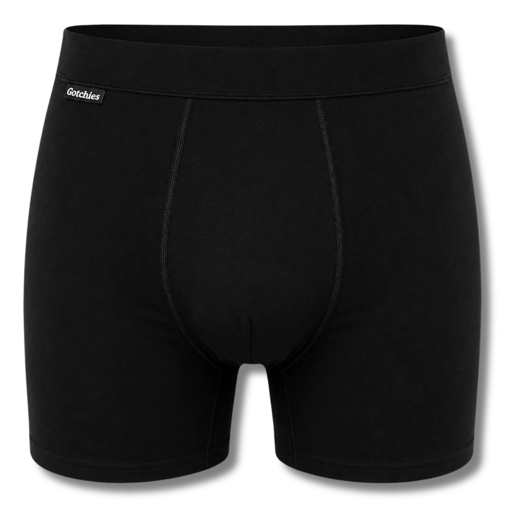 Organic Cotton No-Fly Boxer Briefs - Single Pair