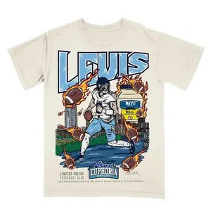Will Levis Vintage Shirt – Titans Rising QB Tshirt – 90s Clutch Thrower Graphic for Football Fans Y2K Streetwear