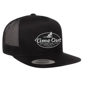 Time Out Gentleman's Club Flat Bill Trucker Hat