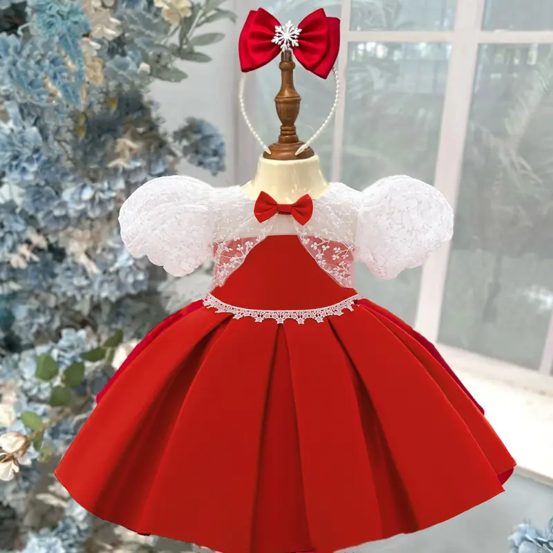 Red Childrens Christmas Dress Baby Girl Christmas Dress Baby Headband Newborn Infant Toddler Christmas Dress Red Red Childrens Christmas Dress Baby Girl Christmas Dress Baby Headband Newborn Infant Toddler Christmas Dress Red