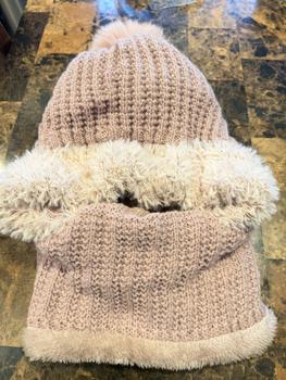 3-in-1 Winter Beanie Scarf & Mask Set - Cozy Fleece-Lined  display picture 1