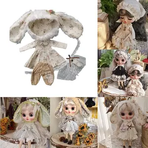Blyth Doll Clothes Dress Suit For OB22 OB24 Azone Dolls