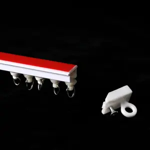 2-Meter No-Drill Curtain Track - Upgraded Thick, Silent Design for Home Decor