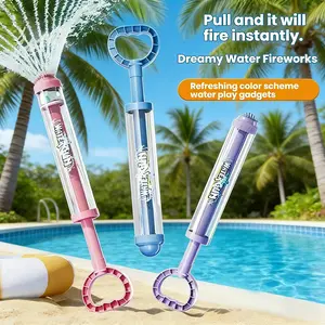 Water Fireworks Toys,Firework Water Gun,Outdoor Water Spray Sprinkler,Splashing Fun Activity Splash,Water Play Sprinkler,Outdoor Activities Pool Game
