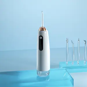 Cordless Advanced 2.0 Water Flosser For Teeth, Gums, Braces, Dental Care With Travel Bag and 4 Tips, Rechargeable, Portable, and Waterproof,