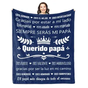 [SummerVibes] Regalos para Papa El Dia Del Padre Blankets, Birthday Gifts for Dad, Dad Gifts from Daughters/Sons, Great Dad Gifts/Blanket, Best Dad Ever Gifts