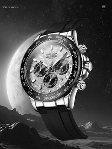 men's business fashion round dial quartz watch, fashion watch for party, daily clothing decor, trendy all-match & exquisite watch for birthday gift with box, watches for men