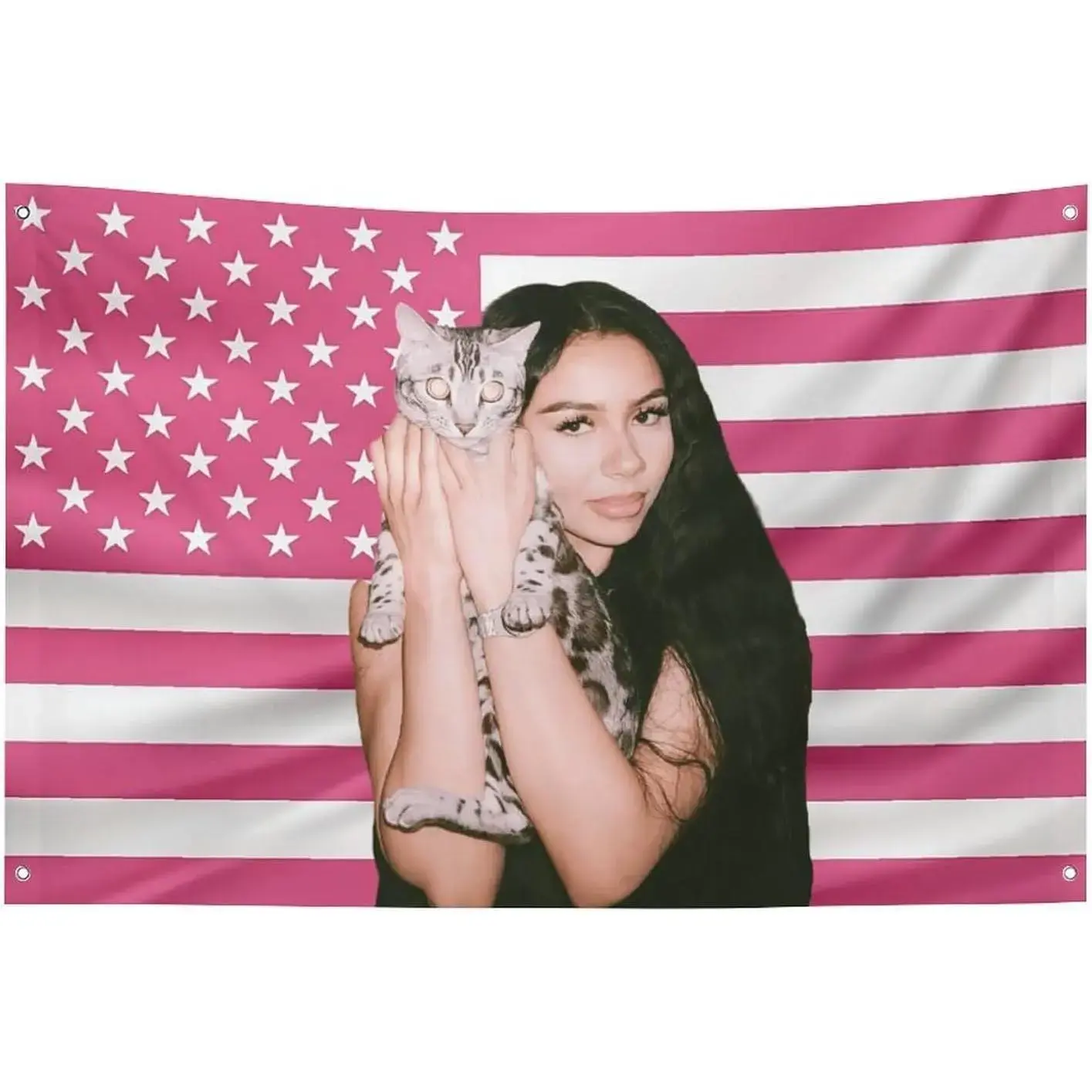 Mariah National Flag Vibrant Print Hangable Wall Tapestry - Lightweight, Smooth Wall Decor for Dorm Room Inspo, Room Decor, Collectibles