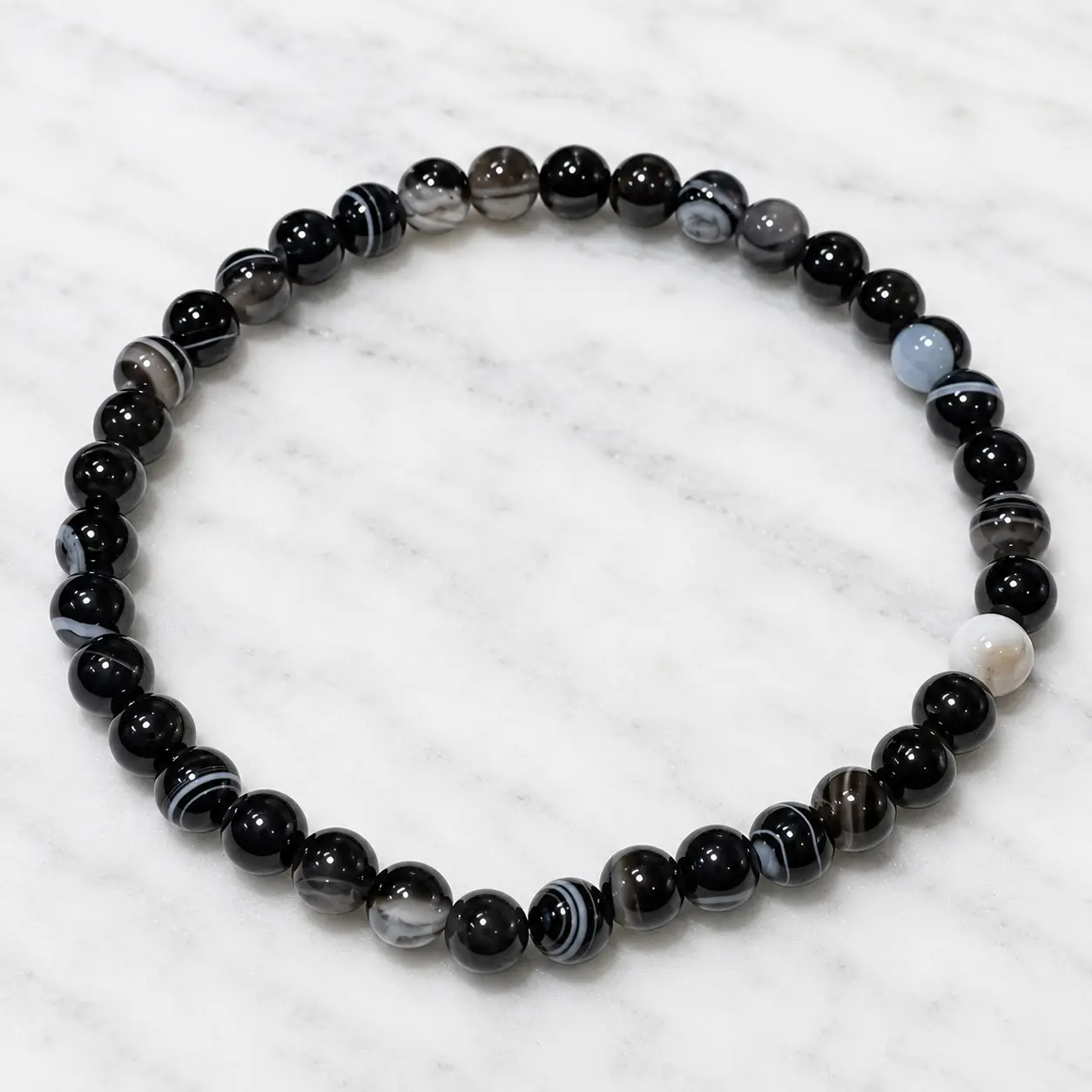 Brazalete  Black Agate