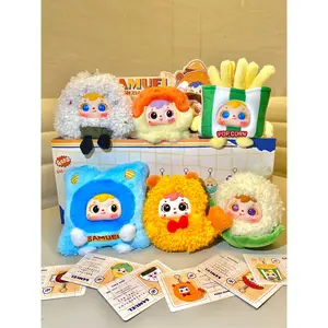 Samuel--Fried shrimp plush doll