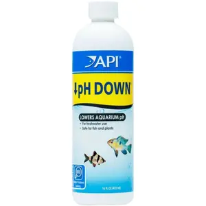 Aquarium Pharmaceuticals pH Down Adjuster, 16 oz, Model 17163020301