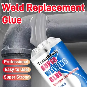 3/2/1pc Heavy Duty Metal Glue, Heat Resistant Metal Glue, Super Glue Heavy Duty For Everything, Strong As Welding, Contact Metal Welding Glue, Welding Glue High Strength Glue, Bonding Repair For Metal, Plastic, Ceramic, Welding Steel, Aluminum