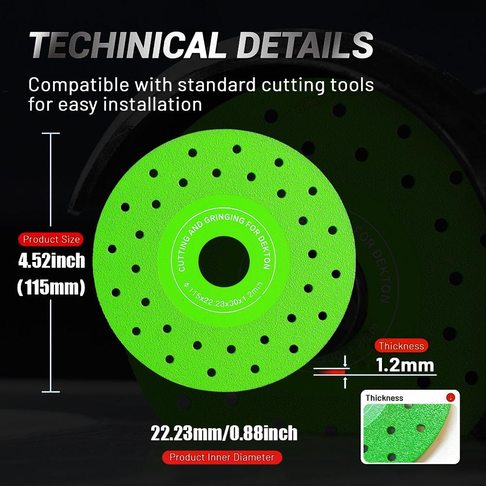 TKDMR Diamond Saw Blade! Pro-Grade Cutting Tool, Super Durable, Must-Have for Renovation & Construction—Grab Yours Now Ceramic Tile Grinding Disc