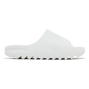 YZY YS-01 Unisex Footwear Slides - 100% Authenticity Guaranteed, Brand New & Original, Light Cream Plain Color, Synthetic Open Toe, Chunky Slip-On, Men's Casual Comfortable Shoes, In Stock & Ready to Ship