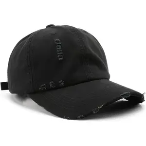Vintage Washed Distressed Baseball Cap Unconstructed Soft Dad Hats Adjustable Trendy Trucker Hat for Mens Womens
