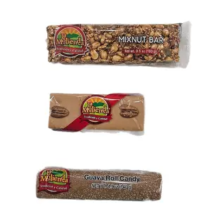 El Trio Tradicional - Milk Candy, Guava Roll Candy & Mixnut Bar - Instant Sweet snacks