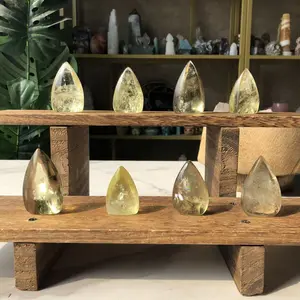 Beautiful Natural Crystal Citrine Tear Drop Collection
