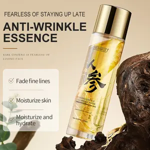 Korean Ginseng Anti-Wrinkle Firming Serum, Moisturizing Hydrating Peptide Essence, Rich Nutrient Ginseng Extract, Revitalize Skin, Repair and Soothe