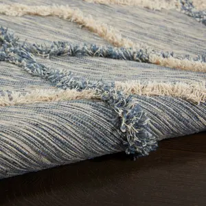 Nourison Rockford Geometric Diamond Kitchen Runner