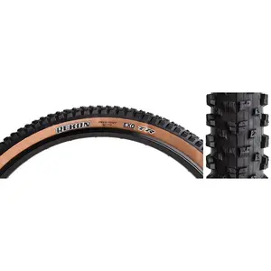 Maxxis Rekon Tire - 29 x 2.4 Tubeless Folding BLK/Dark Tan Dual EXO Wide Trail