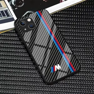Suitable for [iPhone 15] Carbon fiber texture mirror mobile phone case 995