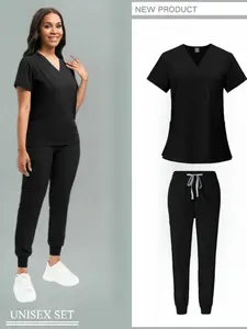 Health Services Medical Shirt Pants Sets Fashion Doctor Nurse Surgical Gown Professional Beauty Salon Scrub Workwear Medical spa Uniforms