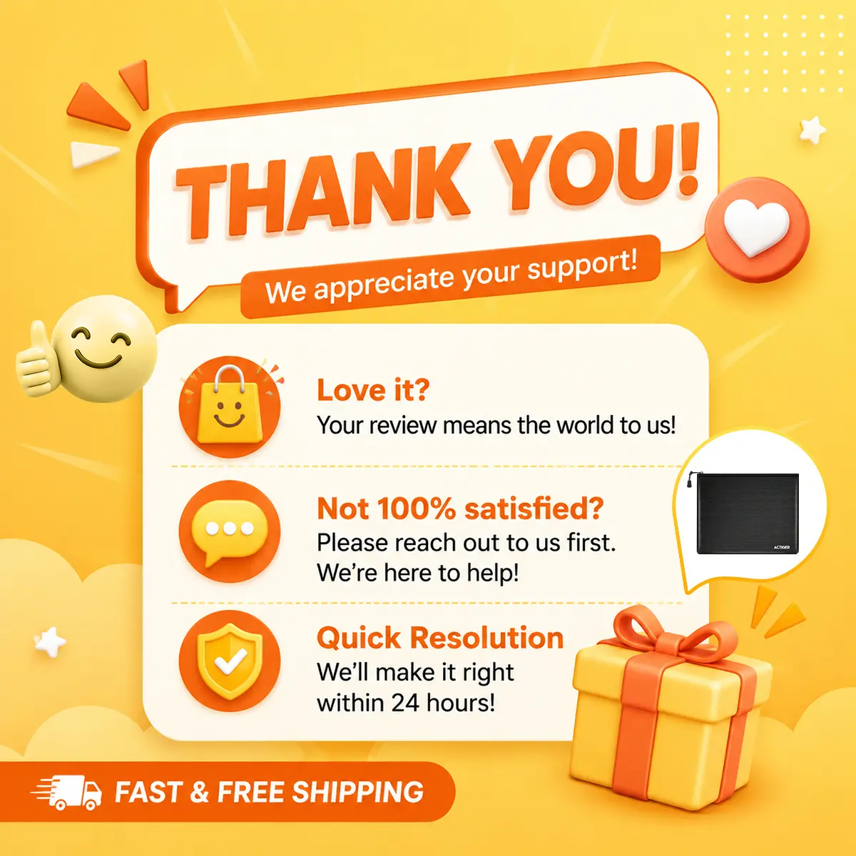 ACTIGER-If you have any questions,please contact us-GIFT