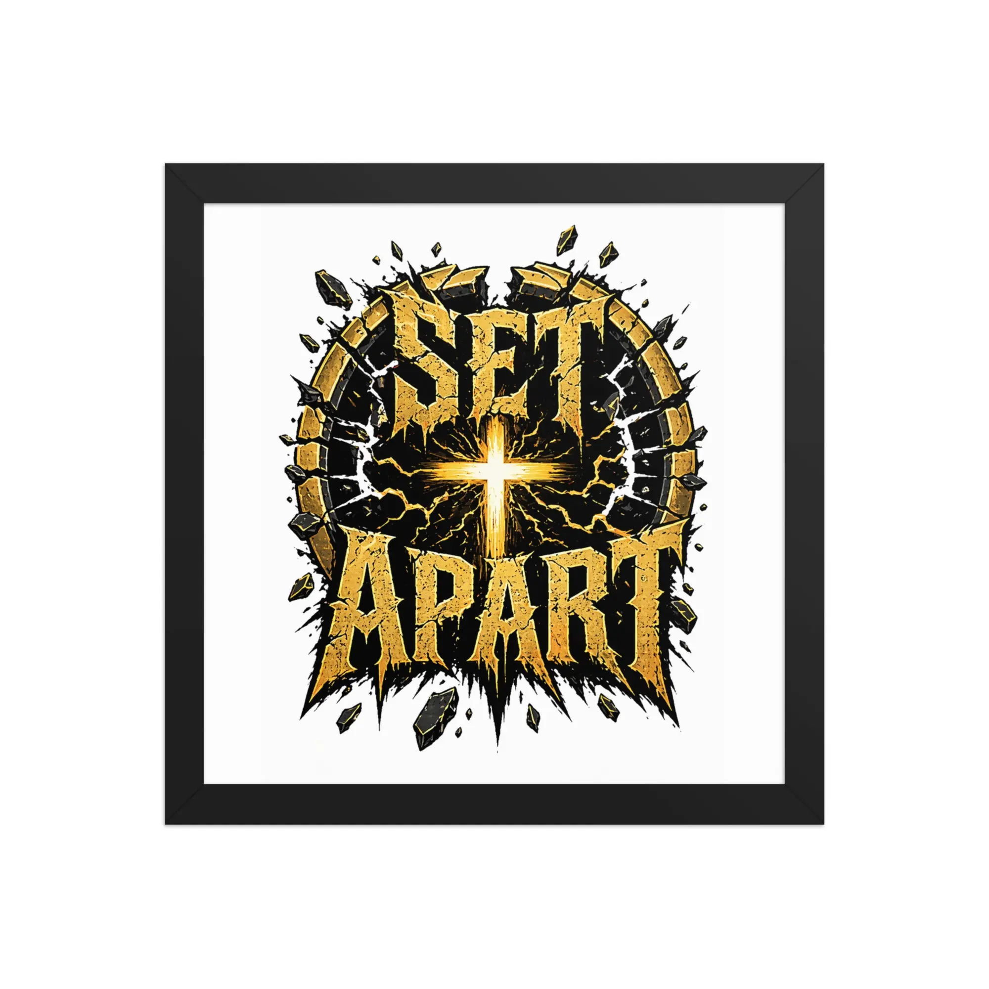 Set Apart Framed Poster