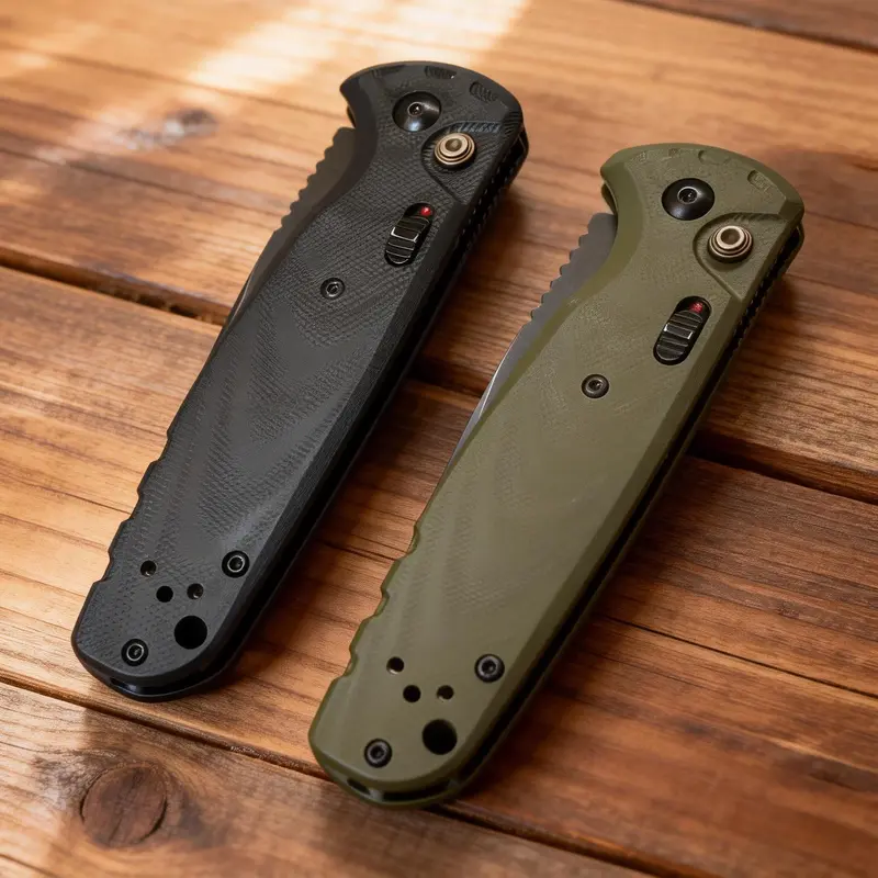 4300 Folding Pocket EDC with Durable D2 Steel and Lightweight G10 Handle, Smooth One-Hand Use for Everyday Carry; Reliable Outdoor Gear for Camping, Hiking, Fishing, Travel and Daily Tasks. Practical, High-Quality Gift Choice for Men