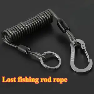 Stainless Steel Wire Hand Rope, High-End Retractable Safety Line, Lightweight Durable Pe Fishing Rod