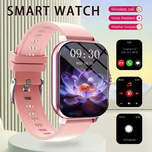 Smart Watch with Calling Feature - Activity & Fitness Tracking with Pedometer - Step & Calorie Counting - Remote Music Control & Weather Forecast - Birthday Gift‌