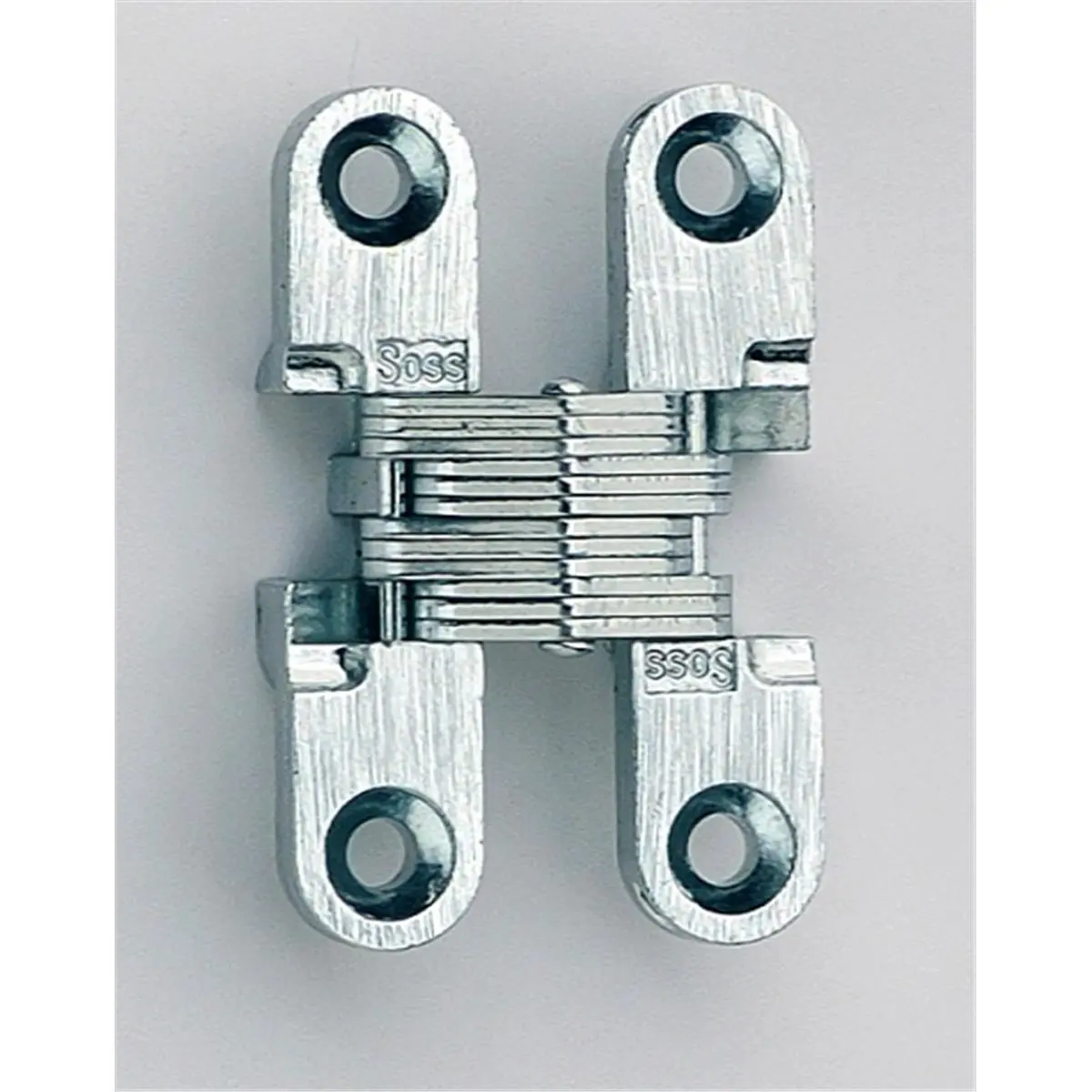 212 MAIN Chrome Invisible Type Door Hinge, Flush Fit, Compact Form, Medium Duty, Full Rotation, for Wood & Metal Users - 1 Piece, Ideal for Sailing Water Sports