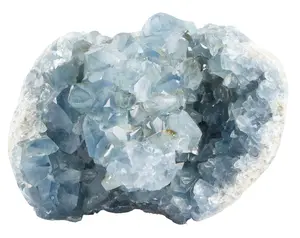 New Moon Beginnings Raw Celestite Cluster - 82 - Elegant Mineral Design