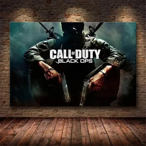 Call of Duty Black Ops Video Game Poster - NO FRAME Call of Duty Black Ops Video Game Poster - NO FRAME