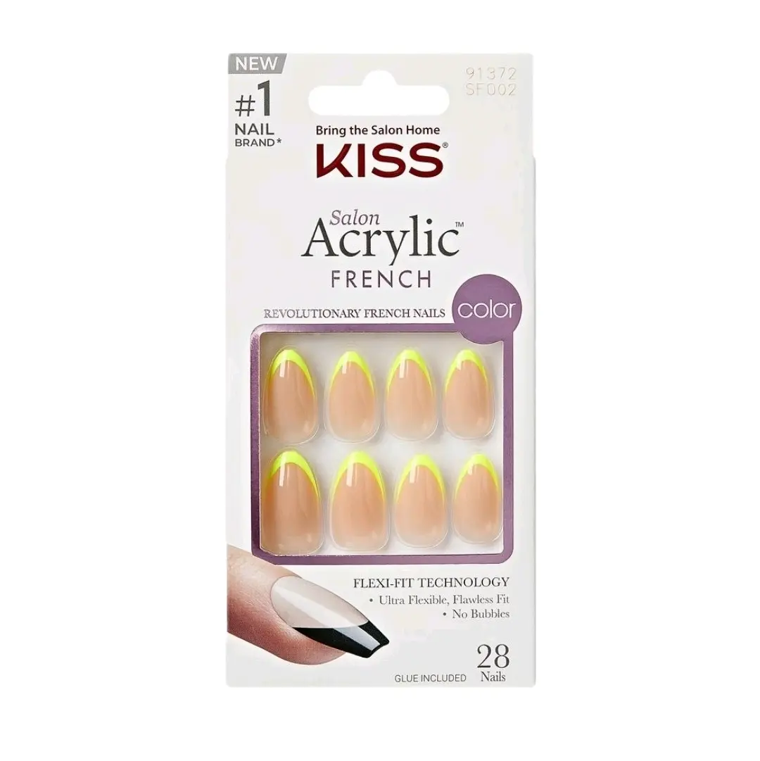 Kiss Salon Acrylic French Press-On Nails