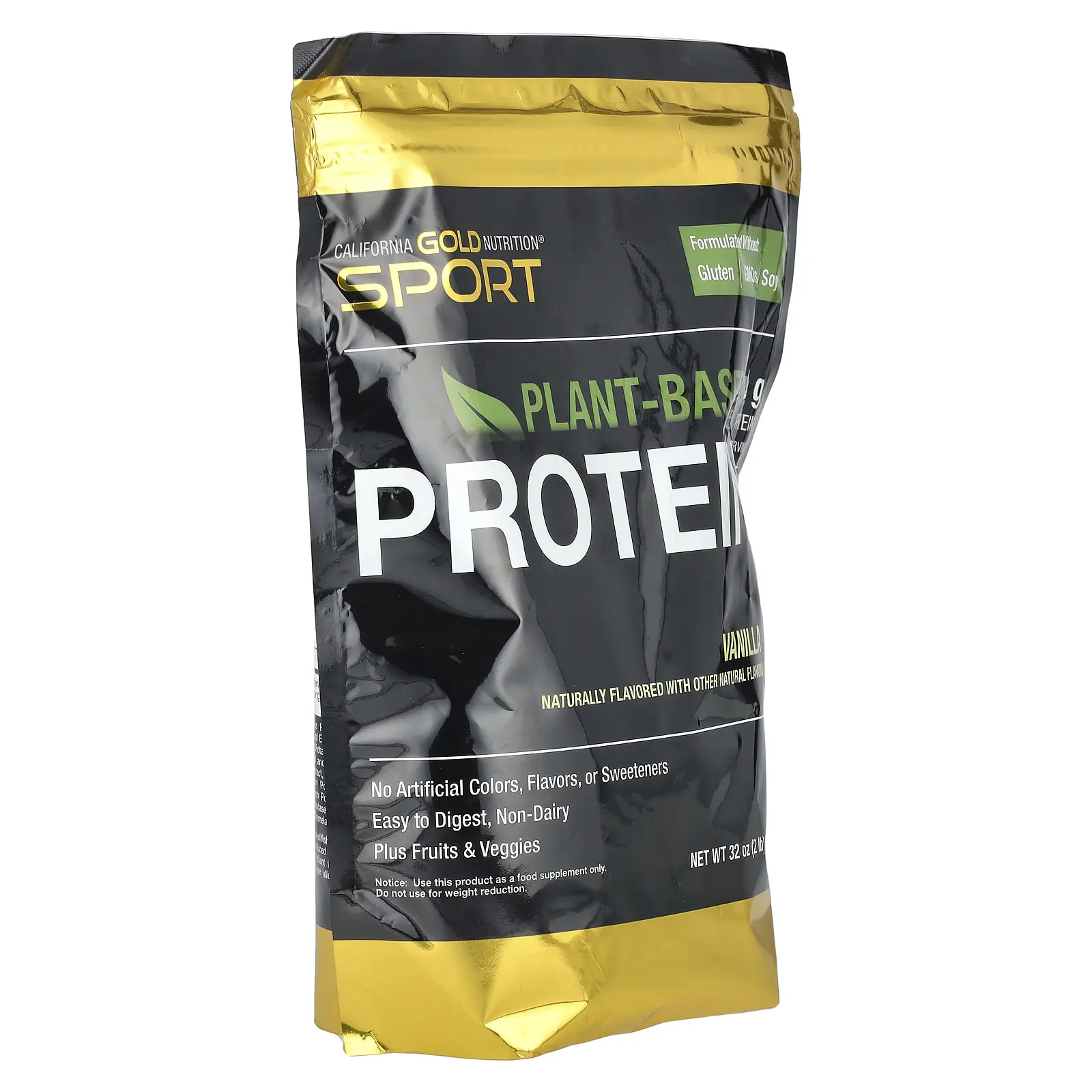 California Gold Nutrition Sport, Vegan Protein with Pea Protein California Gold Nutrition Sport, Vegan Protein with Pea Protein