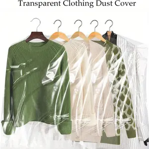 Clear Dry Cleaner Bags, Plastic Garment Covers, Durable & Convenient Closet Organization Solution, Ideal for Home/store/school Uses