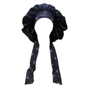 GWP - Black Onyx Satin Bonnet