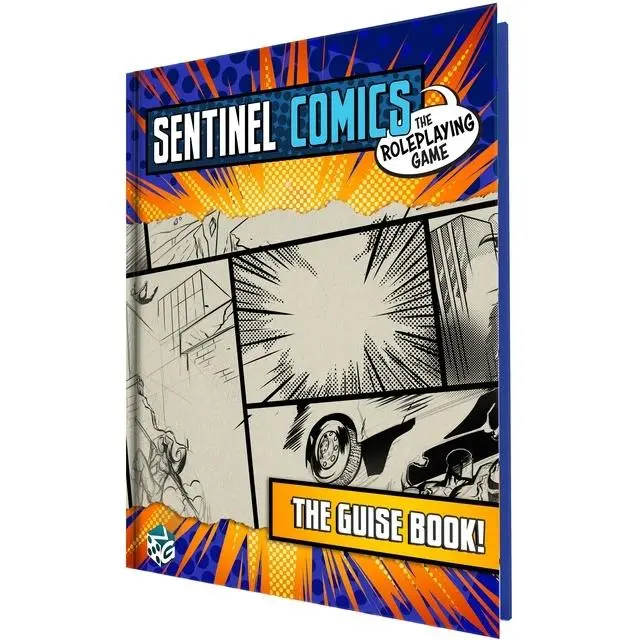 Greater Than Games GTGSRPGGUIS Sentinel Comics Roleplaying Game Guise Book, English Edition, by Christopher Badell, Clark Valentine, Dave Chalker, 1.35 lbs
